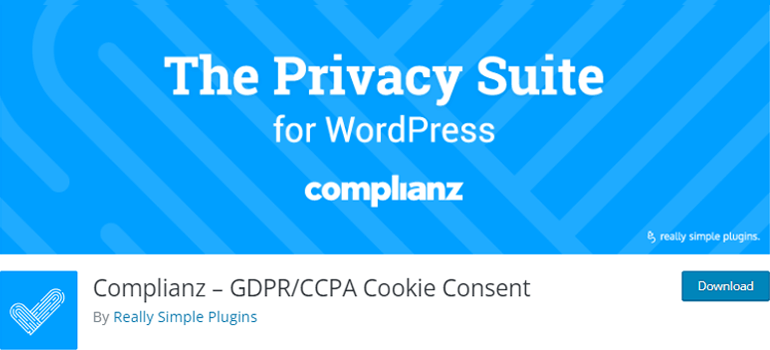 Complianz Best GDPR Plugin WordPress