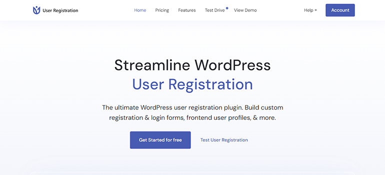 User Registration Best GDPR Plugin WordPress 